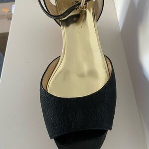 Michael Kors Black Platform Sandals